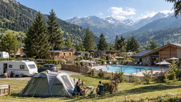 Choisir le camping parfait dans le meilleur domaine skiable en Savoie